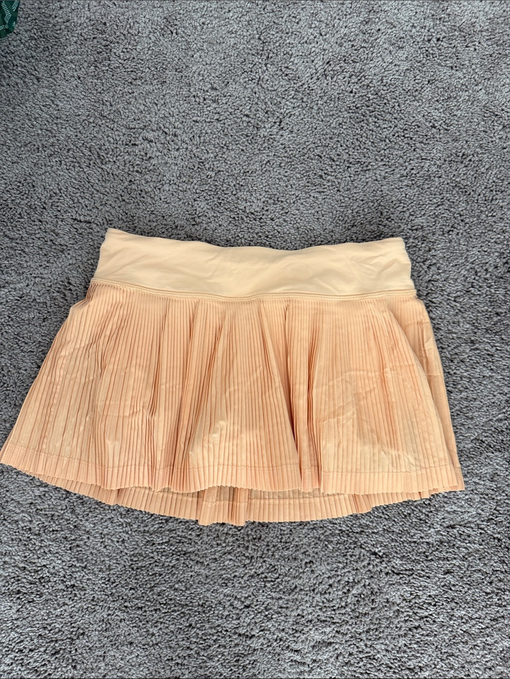 lululemon athletica Peach Pleated Skater Skirt